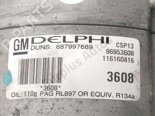 AC compressor CHEVROLET AVEO Hatchback (T300) 1.2 | BP38035176M34 - Image 5
