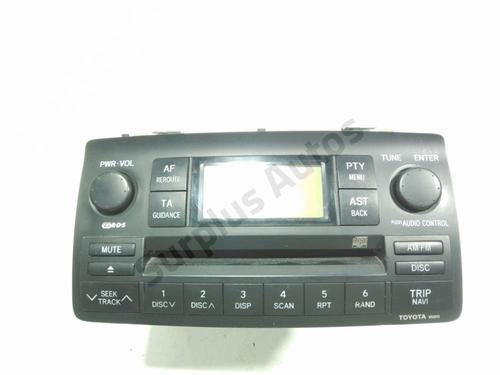 Used Radio TOYOTA COROLLA (_E12_) 2.0 D-4D (CDE120R, CDE120L_) (116 hp) 30086133