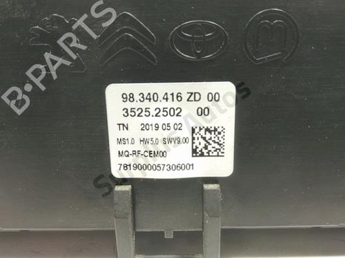 Climate control PEUGEOT PARTNER Box Body/MPV 1.6 BlueHDi 100 | BP38742828I5 - Image 3