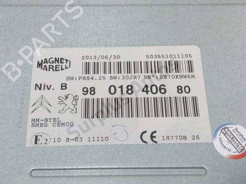 Radio PEUGEOT 208 I (CA_, CC_) 1.6 HDi | BP29857469E6