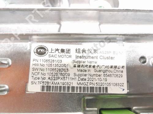 Instrument cluster MG MG HS (AS23) 1.5 EHS Hybrid (CSA6463) | BP37769291C47 - Image 3