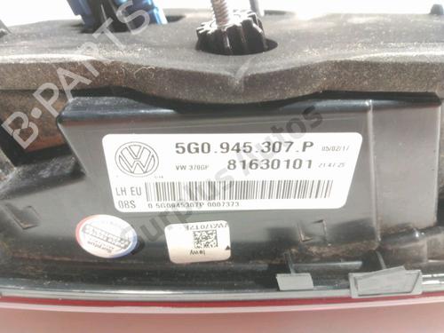Venstre baglygte bagklap VW GOLF VII (5G1, BQ1, BE1, BE2) 1.6 TDI | BP28268219C79