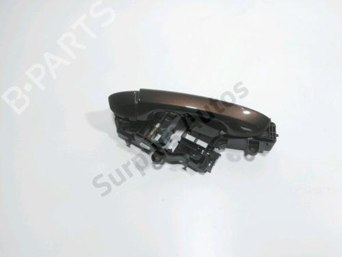 Høyre bak utvendig håndtak VW TOURAN (5T1) 1.4 TSI (150 hp) 28251913
