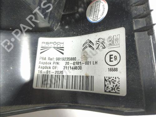Left taillight PEUGEOT PARTNER Box Body/MPV (K9) 1.5 BlueHDi 100 | BP32280069C34
