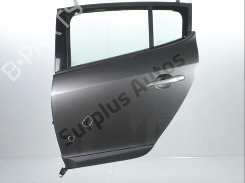 Tür links hinten für RENAULT MEGANE III Hatchback (BZ0/1_, B3_) 1.5 dCi (106 hp) 31304769