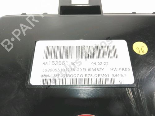Kombinert Instrument CITROËN C4 Picasso II 1.6 HDi / BlueHDi 115 | BP28231191C47 