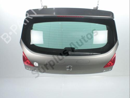 Used Tailgate PEUGEOT 3008 I MPV (0U_) 2.0 HDi 150 / BlueHDi 150 (150 hp) 28259962