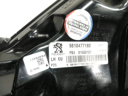 Left taillight PEUGEOT 3008 II SUV (MC_, MR_, MJ_, M4_)  | BP29860066C34