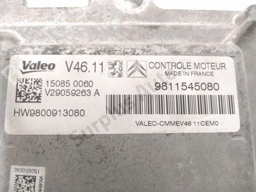 Computer motormanagement PEUGEOT 208 I (CA_, CC_) 1.2 VTI 82 | BP29602895M57