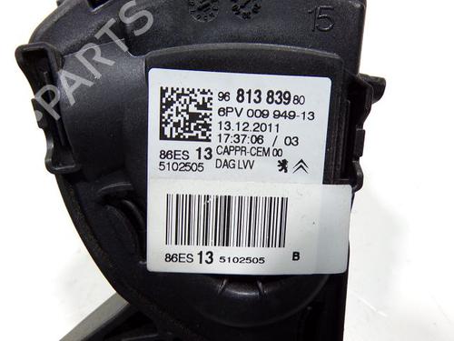 Pedal CITROËN C3 Picasso (SH_) 1.6 HDI 90 | BP28221145I4 
