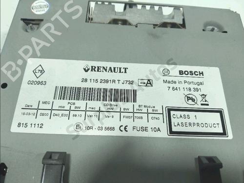 Radio RENAULT TWINGO II (CN0_) 1.2 16V (CN04, CN0B) | BP31913986E6