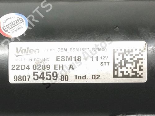 Starter PEUGEOT 2008 I (CU_) 1.2 VTi | BP32741935M8  - Image 5