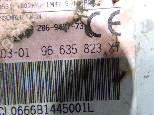 Radio PEUGEOT 206+ (2L_, 2M_) | BP29857404E6