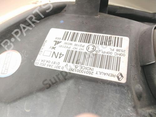 Right headlight RENAULT MEGANE CC (EZ0/1_) 1.9 dCi (EZ0J, EZ1S) | BP32488759C29