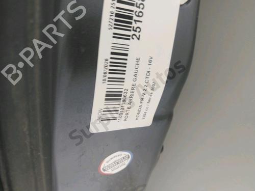 Dør venstre bagtil HONDA FR-V (BE) 2.2 i CTDi (BE5) | BP37780412C4 - Image 5