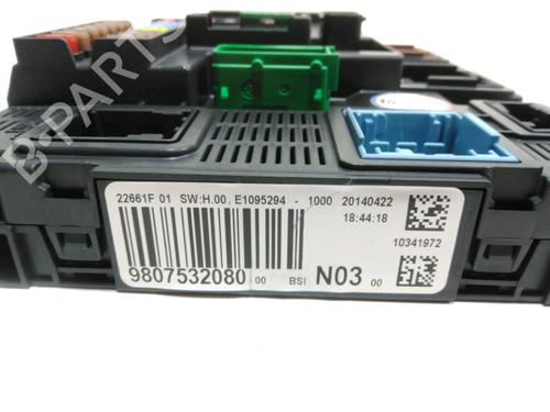 Fuse box PEUGEOT 2008 I (CU_) 1.2 VTi | BP28222923E1 