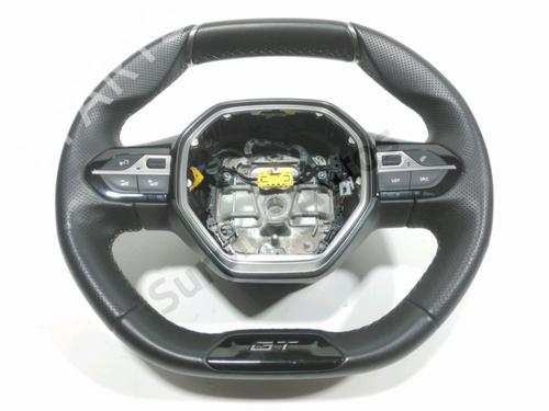 Used Steering wheel PEUGEOT 208 II (UB_, UP_, UW_, UJ_) 1.2 Hybrid 136 (UPHPYK) (136 hp) 28225573