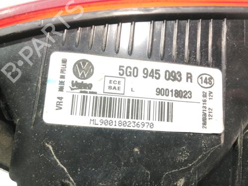 Left tailgate light VW GOLF VII (5G1, BQ1, BE1, BE2) 1.6 TDI | BP28267965C79 