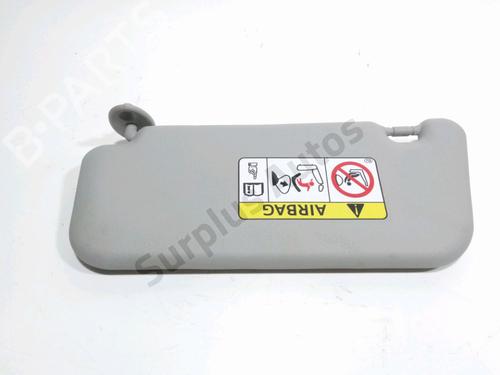 Used Right sun visor TOYOTA YARIS (_P13_) 1.3 (NSP130_, NSP130) (99 hp) 32488718