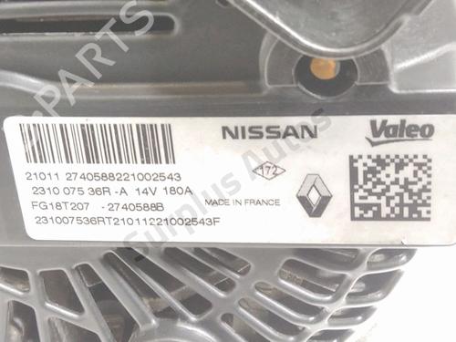 Alternator RENAULT KANGOO Express (FW0/1_) 1.5 dCi 80 (FW15) | BP37764072M7 - Image 5
