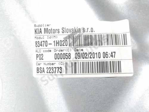 Rear left window mechanism KIA CEE'D Hatchback (ED) 1.6 CRDi 115 | BP37779255C24 - Image 2