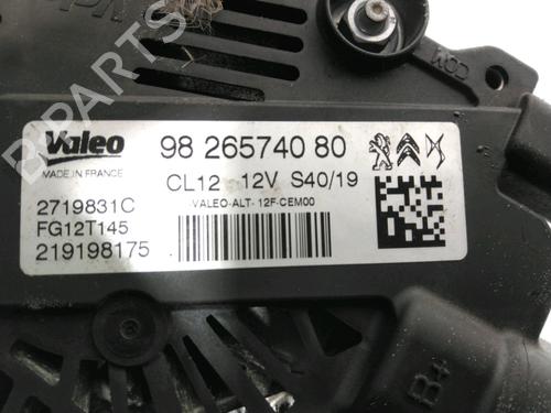 Alternator DS DS 3 / DS 3 CROSSBACK (UR_, UC_, UJ_) 1.2 PureTech 155 (URHNNS) | BP28222519M7 