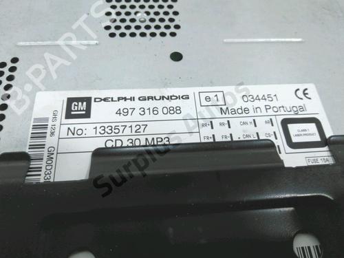 Radio OPEL CORSA D (S07) 1.3 CDTI (L08, L68) | BP30992070E6 - Image 4