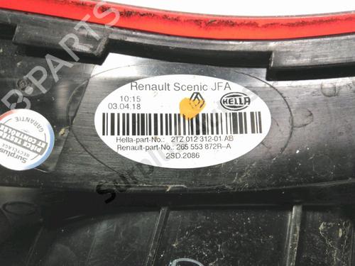 Right tailgate light RENAULT SCÉNIC IV (J9_) 1.3 TCe 115 (J9N9) | BP30269457C80 