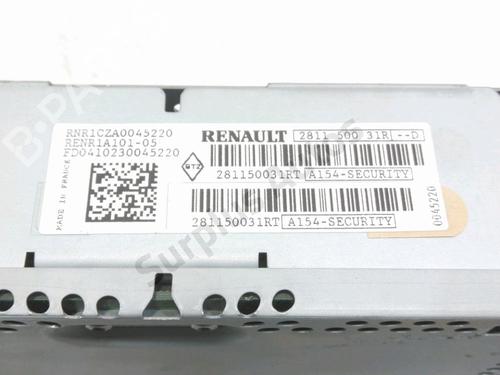 Radio RENAULT TWINGO II (CN0_) 1.2 16V (CN04, CN0B) | BP39765222E6 - Image 2