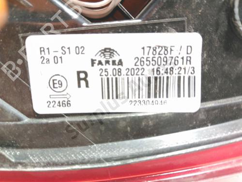 Right taillight RENAULT CLIO V (B7_) 1.0 TCe 90 (B7MT) | BP28269198C35 