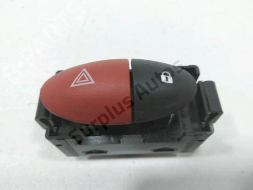 Used Warning switch RENAULT TWINGO II (CN0_) 1.2 16V (CN04, CN0B) (75 hp) 30990296