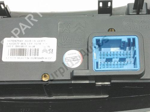 Climate control PEUGEOT 2008 I (CU_) 1.6 HDi | BP39705857I5 - Image 3