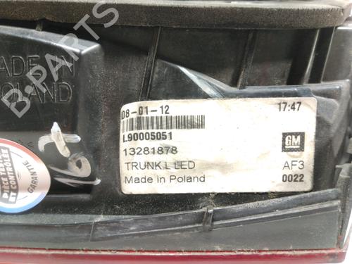 Left tailgate light OPEL ASTRA J GTC 1.7 CDTI (08) | BP28268042C79 
