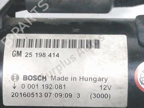 Startmotor OPEL CORSA E (X15) 1.4 (08, 68) | BP31635728M8 - Image 5