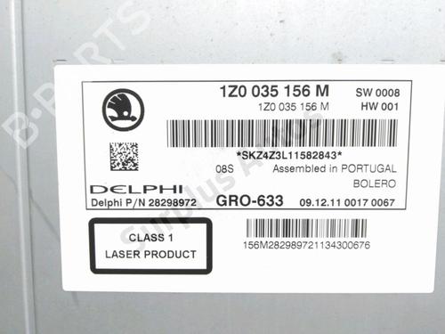 Radio SKODA YETI (5L) 2.0 TDI 4x4 | BP31058410E6 - Image 3