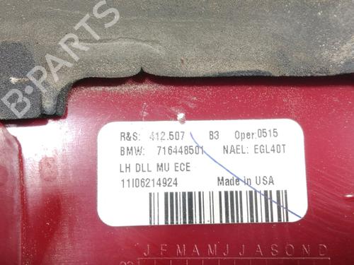 Left tailgate light BMW X5 (E53) 3.0 d | BP28267999C79 