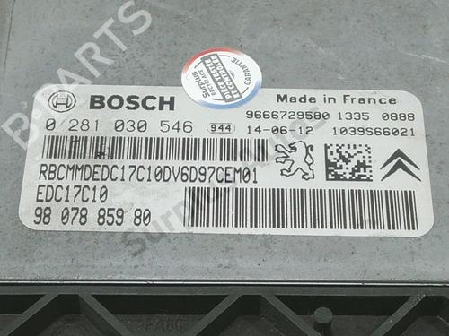 Engine control unit (ECU) PEUGEOT 2008 I (CU_) 1.6 HDi | BP39397306M57 - Image 2