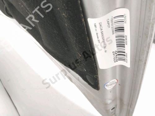 Motorhjelm DACIA SANDERO 1.5 dCi | BP38587494C1  - Image 5