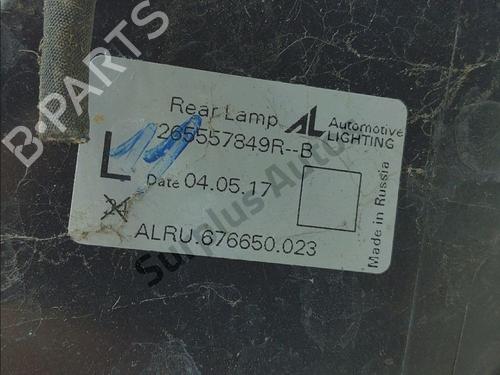 Left taillight RENAULT CAPTUR I (J5_, H5_) 1.2 TCe 120 | BP37168462C34 - Image 3