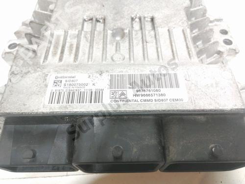 Engine control unit (ECU) PEUGEOT 207 CC (WD_) 1.6 HDi | BP37762961M57 - Image 3
