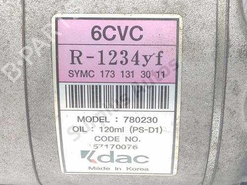 AC compressor SSANGYONG TIVOLI 1.6 | BP36153251M34  - Image 5
