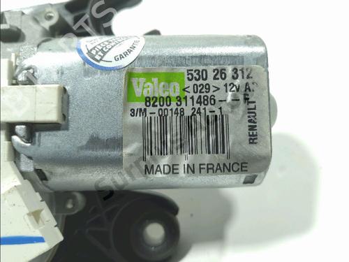 Rear wiper motor RENAULT CLIO III (BR0/1, CR0/1) 1.2 16V (BR02, BR0J, BR11, CR02, CR0J, CR11) | BP31636110M102
