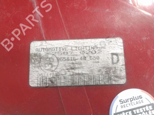 Right taillight PEUGEOT 607 (9D, 9U) 2.7 HDi 24V | BP28268967C35 