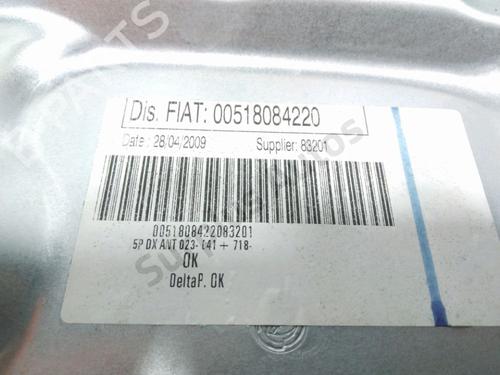 Front right window mechanism LANCIA MUSA (350_) 1.3 D Multijet (350.AXG11, 350.AXG1A) | BP30313149C23