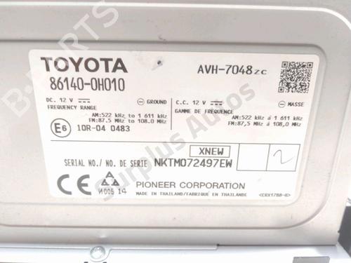 Radio PEUGEOT 108 1.2 | BP29048563E6 