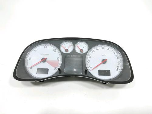 Used Instrument cluster PEUGEOT 307 (3A/C) 1.6 HDi (90 hp) 30991089