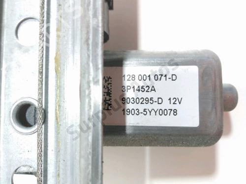 Front right window mechanism DACIA LODGY (JS_) 1.5 dCi (JSMC, JSAF) | BP29496081C23 