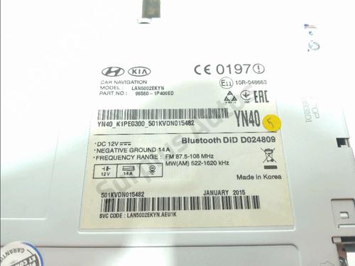 Radio KIA VENGA (YN) 1.6 CRDi 115 | BP40059559E6 - Image 3