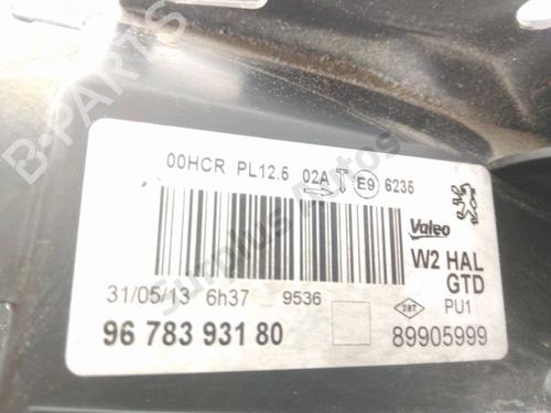 Left headlight PEUGEOT 508 I (8D_) 2.0 HDi Hybrid4 AWC | BP29553331C28 