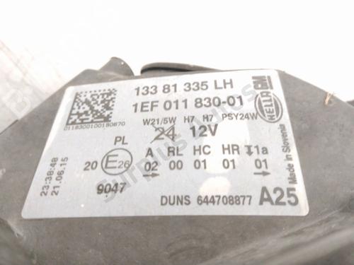 Optica esquerda OPEL CORSA E (X15) 1.4 Turbo (08, 68) | BP31938867C28